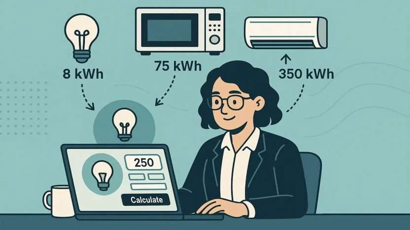 Calcula tu consumo electrico
