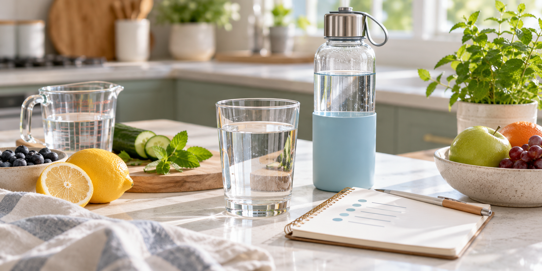 Cuánta agua debes tomar al día: cómo usar una estimación responsable