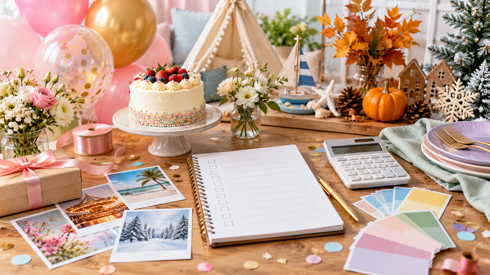 Cómo preparar el presupuesto de un cumpleaños según temática y temporada